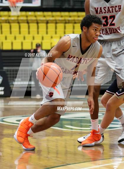 Thumbnail 3 in Wasatch Academy vs. Herriman (Utah Valley Tipoff) photogallery.