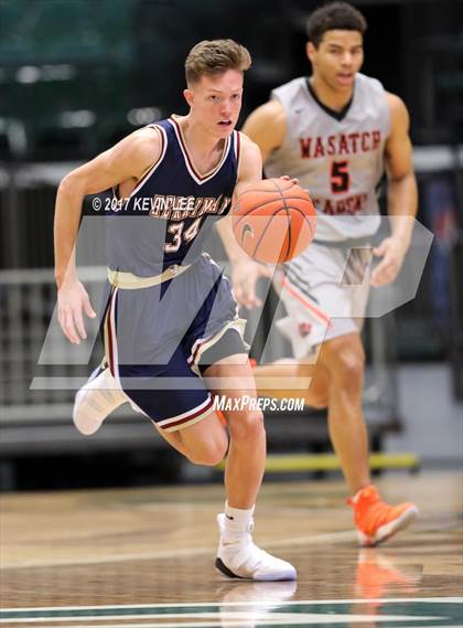 Thumbnail 3 in Wasatch Academy vs. Herriman (Utah Valley Tipoff) photogallery.