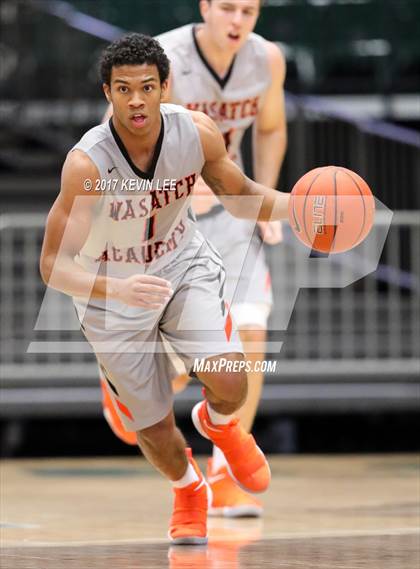 Thumbnail 2 in Wasatch Academy vs. Herriman (Utah Valley Tipoff) photogallery.