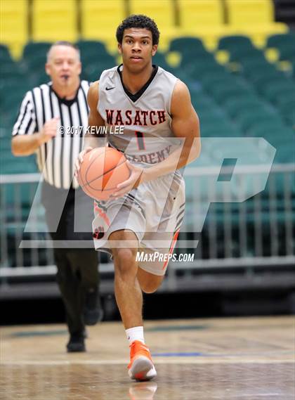 Thumbnail 3 in Wasatch Academy vs. Herriman (Utah Valley Tipoff) photogallery.