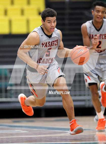Thumbnail 3 in Wasatch Academy vs. Herriman (Utah Valley Tipoff) photogallery.