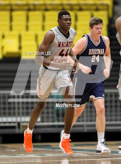 Thumbnail 2 in Wasatch Academy vs. Herriman (Utah Valley Tipoff) photogallery.