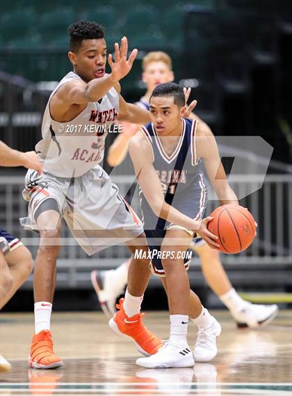 Thumbnail 1 in Wasatch Academy vs. Herriman (Utah Valley Tipoff) photogallery.