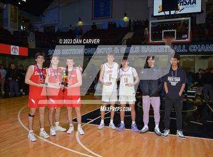 Thumbnail 1 in Tappan Zee vs. Somers (NYSPHSAA Section 1 Class A Final) photogallery.