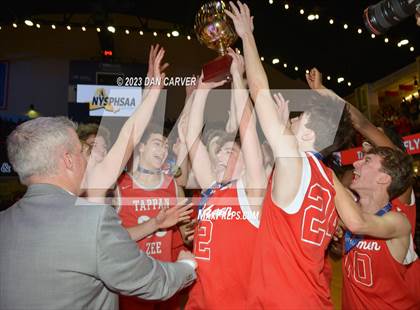 Thumbnail 3 in Tappan Zee vs. Somers (NYSPHSAA Section 1 Class A Final) photogallery.