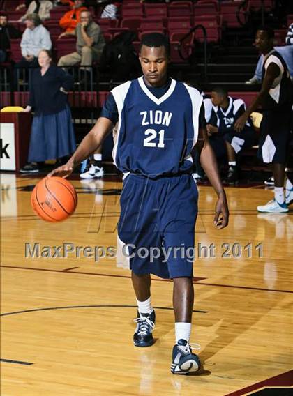 Thumbnail 2 in Zion Academy vs. Dodd City (Fantasy of Lights) photogallery.