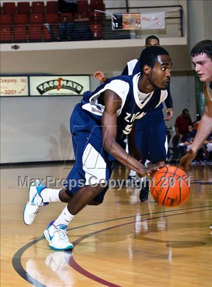 Thumbnail 2 in Zion Academy vs. Dodd City (Fantasy of Lights) photogallery.