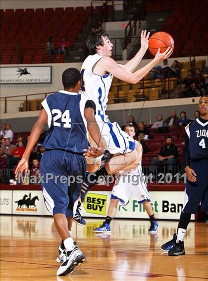 Thumbnail 2 in Zion Academy vs. Dodd City (Fantasy of Lights) photogallery.