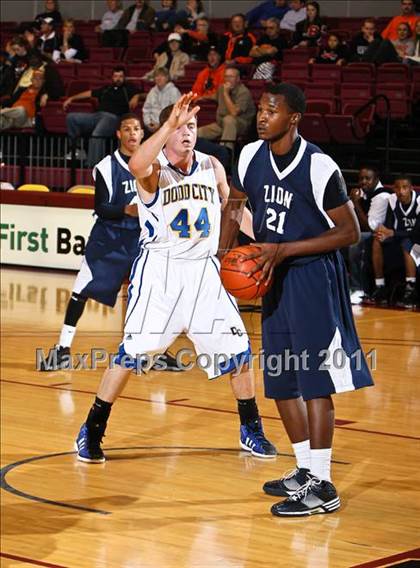 Thumbnail 1 in Zion Academy vs. Dodd City (Fantasy of Lights) photogallery.