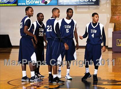 Thumbnail 2 in Zion Academy vs. Dodd City (Fantasy of Lights) photogallery.