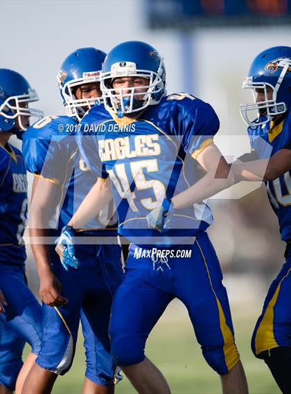 Thumbnail 1 in JV: Bakersfield Christian vs Mission Oak photogallery.