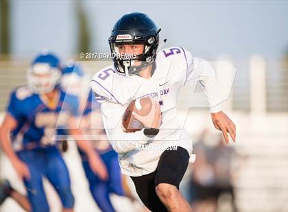 Thumbnail 1 in JV: Bakersfield Christian vs Mission Oak photogallery.