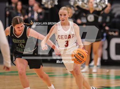 Thumbnail 3 in Green Canyon vs. Cedar (UHSAA 4A Quarterfinal) photogallery.