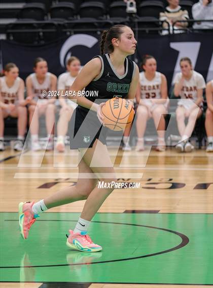 Thumbnail 3 in Green Canyon vs. Cedar (UHSAA 4A Quarterfinal) photogallery.