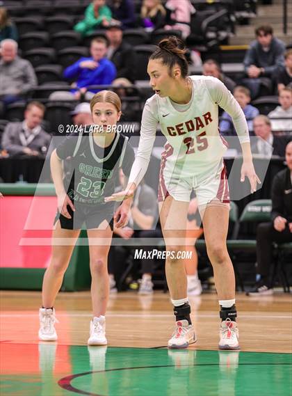 Thumbnail 2 in Green Canyon vs. Cedar (UHSAA 4A Quarterfinal) photogallery.