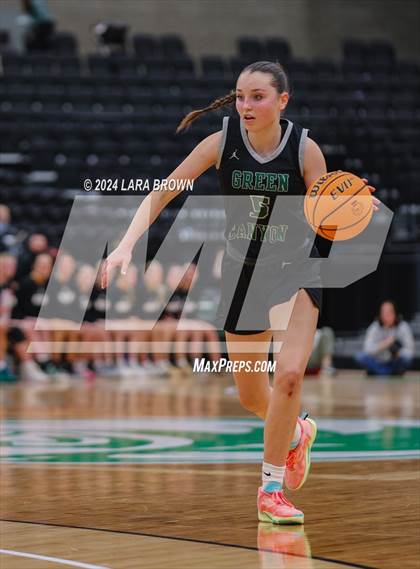 Thumbnail 2 in Green Canyon vs. Cedar (UHSAA 4A Quarterfinal) photogallery.