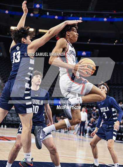 Thumbnail 3 in Chaminade vs Loyola (Trinity-Mission League Show @ Intuit Dome) photogallery.