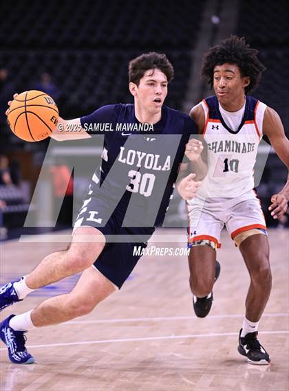 Thumbnail 3 in Chaminade vs Loyola (Trinity-Mission League Show @ Intuit Dome) photogallery.