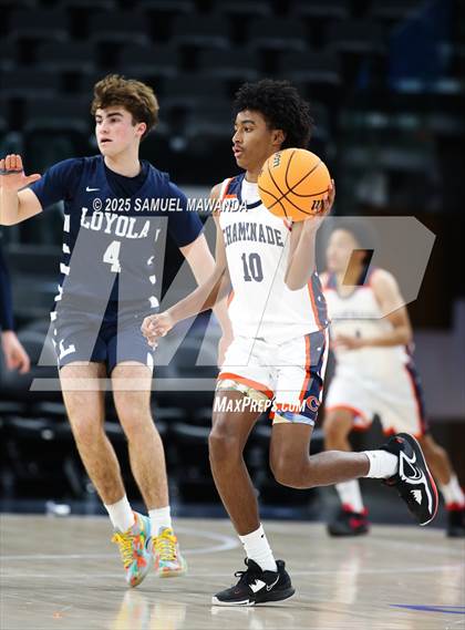 Thumbnail 1 in Chaminade vs Loyola (Trinity-Mission League Show @ Intuit Dome) photogallery.