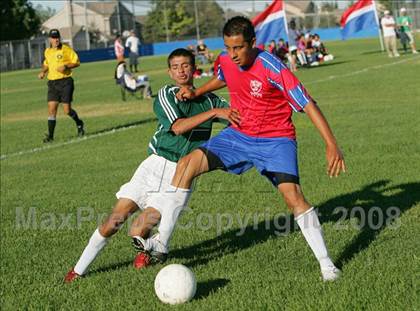 Thumbnail 2 in Tracy vs East Union (Sierra Tournament) photogallery.