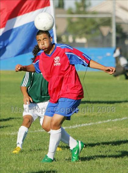Thumbnail 2 in Tracy vs East Union (Sierra Tournament) photogallery.