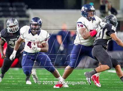 Thumbnail 1 in Martin vs. Allen (UIL 6A Regional Playoff) photogallery.