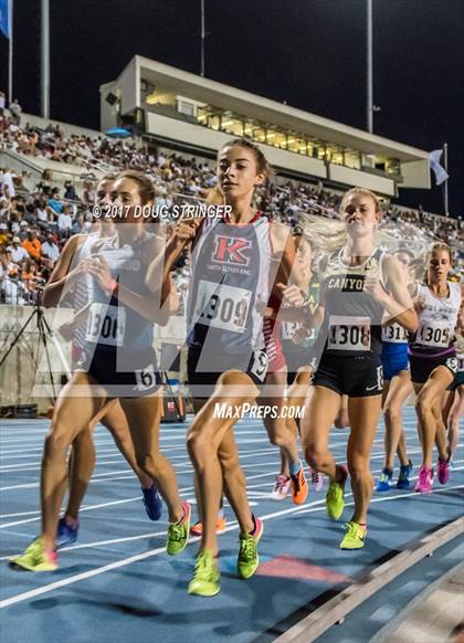 Thumbnail 2 in CIF State Track and Field Championships (Girls Track Finals) photogallery.