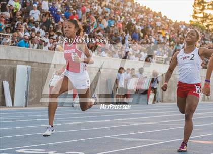 Thumbnail 1 in CIF State Track and Field Championships (Girls Track Finals) photogallery.