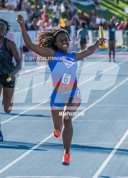 Thumbnail 2 in CIF State Track and Field Championships (Girls Track Finals) photogallery.