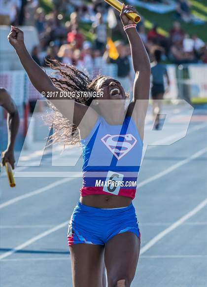 Thumbnail 3 in CIF State Track and Field Championships (Girls Track Finals) photogallery.