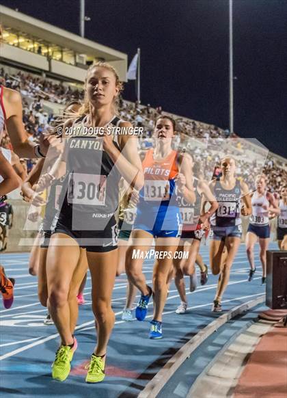 Thumbnail 2 in CIF State Track and Field Championships (Girls Track Finals) photogallery.