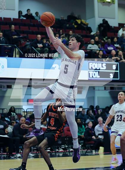 Thumbnail 1 in White Plains vs New Rochelle (Slam Dunk Showcase) photogallery.
