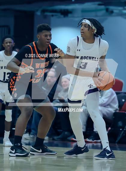 Thumbnail 2 in White Plains vs New Rochelle (Slam Dunk Showcase) photogallery.
