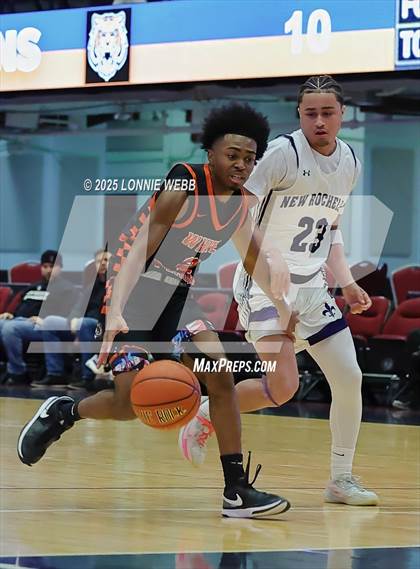 Thumbnail 2 in White Plains vs New Rochelle (Slam Dunk Showcase) photogallery.