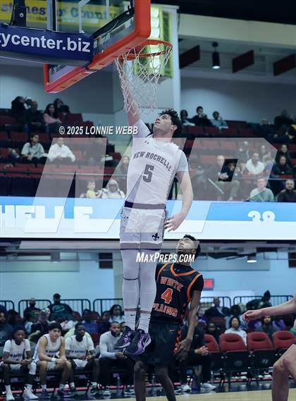 Thumbnail 1 in White Plains vs New Rochelle (Slam Dunk Showcase) photogallery.