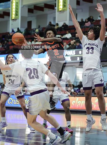Thumbnail 1 in White Plains vs New Rochelle (Slam Dunk Showcase) photogallery.