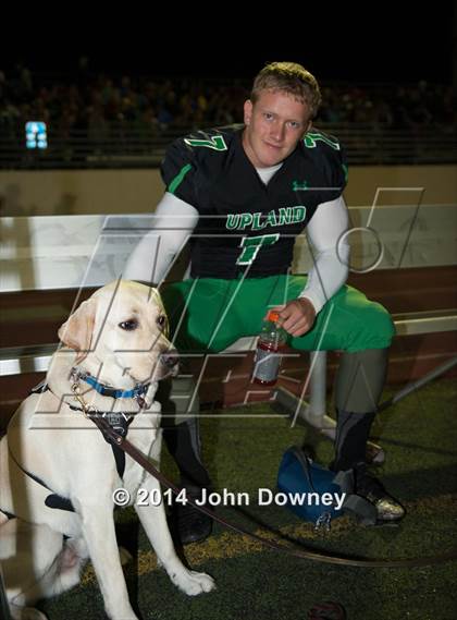 Thumbnail 3 in Upland's Luke Van Ginkel and his serivce dog Astro photogallery.