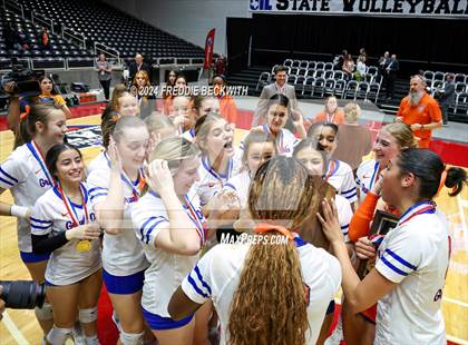 Thumbnail 2 in Grand Oaks vs. Fulshear (UIL 6A Volleyball Division I Final Medal Ceremony) photogallery.