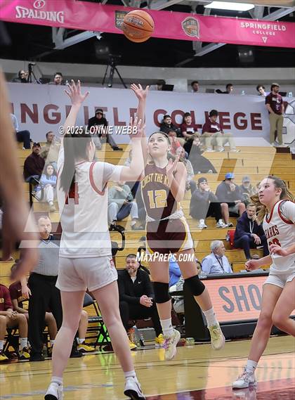 Thumbnail 3 in Christ the King @ Sacred Heart Academy (Army National Guard Hoophall Classic) photogallery.