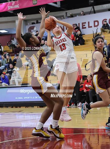 Thumbnail 3 in Christ the King @ Sacred Heart Academy (Army National Guard Hoophall Classic) photogallery.