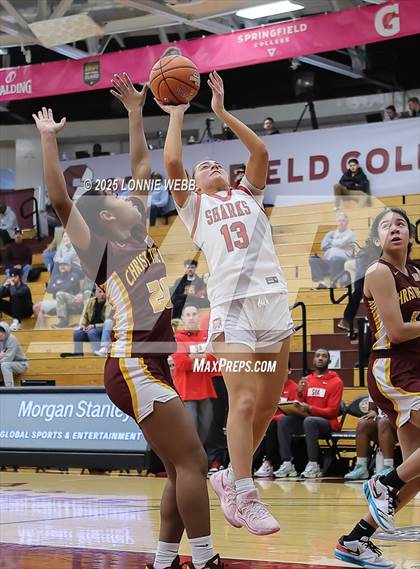 Thumbnail 1 in Christ the King @ Sacred Heart Academy (Army National Guard Hoophall Classic) photogallery.