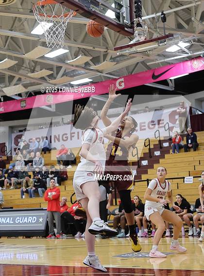 Thumbnail 1 in Christ the King @ Sacred Heart Academy (Army National Guard Hoophall Classic) photogallery.