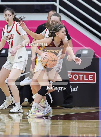 Thumbnail 1 in Christ the King @ Sacred Heart Academy (Army National Guard Hoophall Classic) photogallery.
