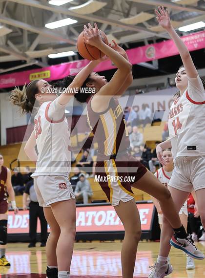 Thumbnail 2 in Christ the King @ Sacred Heart Academy (Army National Guard Hoophall Classic) photogallery.