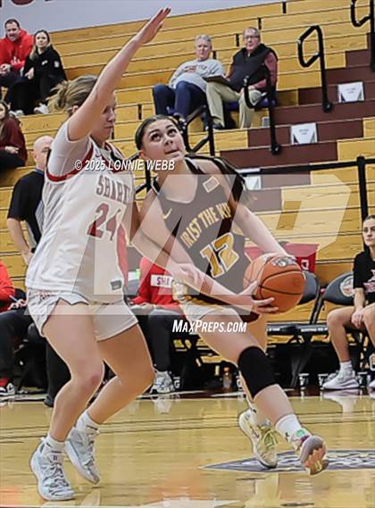 Thumbnail 3 in Christ the King @ Sacred Heart Academy (Army National Guard Hoophall Classic) photogallery.
