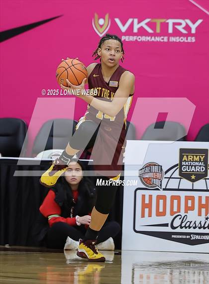 Thumbnail 3 in Christ the King @ Sacred Heart Academy (Army National Guard Hoophall Classic) photogallery.