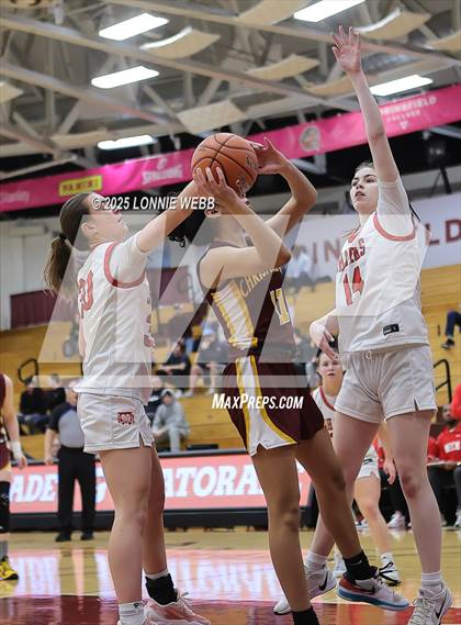 Thumbnail 1 in Christ the King @ Sacred Heart Academy (Army National Guard Hoophall Classic) photogallery.