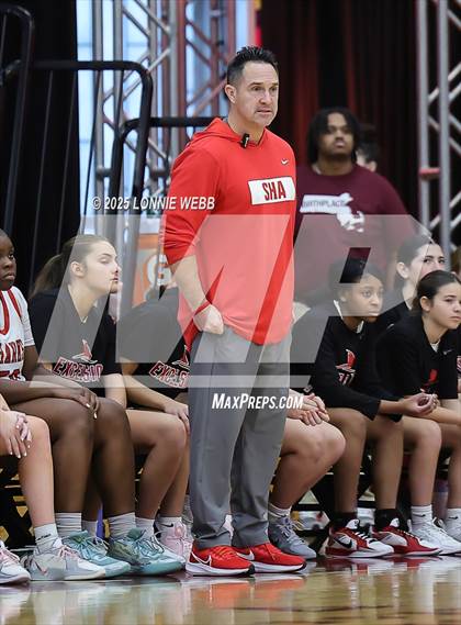 Thumbnail 3 in Christ the King @ Sacred Heart Academy (Army National Guard Hoophall Classic) photogallery.