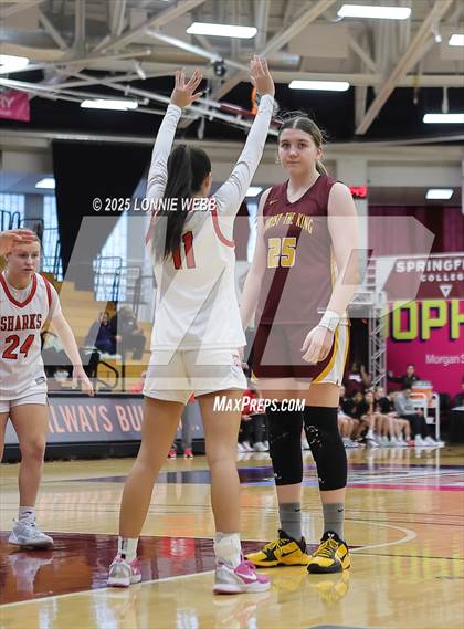 Thumbnail 1 in Christ the King @ Sacred Heart Academy (Army National Guard Hoophall Classic) photogallery.