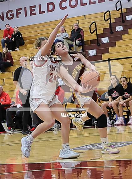 Thumbnail 1 in Christ the King @ Sacred Heart Academy (Army National Guard Hoophall Classic) photogallery.